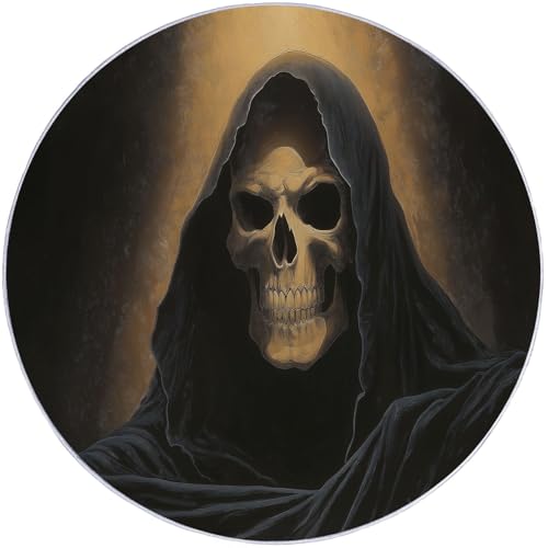 Tapis rond gothique de 180 cm pour le salon ou la chambre d'enfants - 7