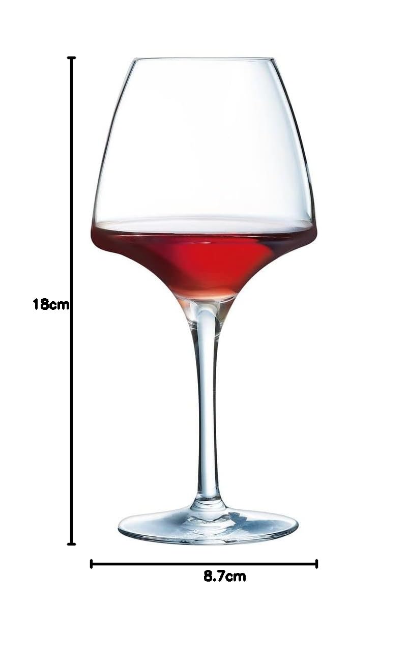 Chef & Sommelier U1008 Verre à Pied Open Up Pro Tasting 32cl, en cristallin Lot de 6, Transparent