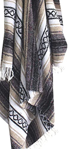 Del Mex Classic Mexican Blanket Poncho4