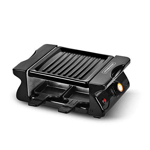 Raclette 4 Personnes avec Plaque De Grill Anti Adhésive Rc Pilatus Kitchencook