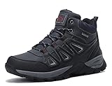 【Acolchado y Liviano】Las suelas de los Botas de senderismo para hombre son acolchadas y de tacón bajo, livianas, cómodas y estables, adecuadas para todos. Cuando esté de excursión o escalando, reduzca la presión sobre sus pies y bríndele una experiencia de uso gratuita.