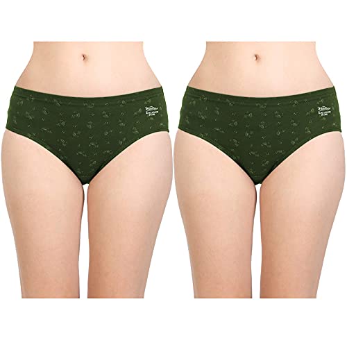 white rose Women Cotton Printed Panties (2 Pack)-picture-11