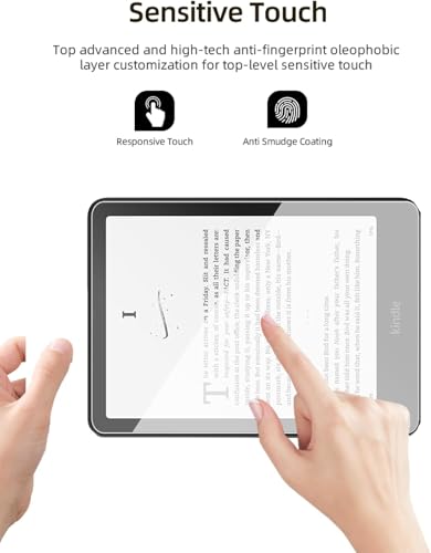 Image of VERTUS Premium Tempered Glass Screen Protector for All-new Amazon Kindle Paperwhite || Kindle Paperwhite (12th Generation) (7 inch inch) (2025 Released)