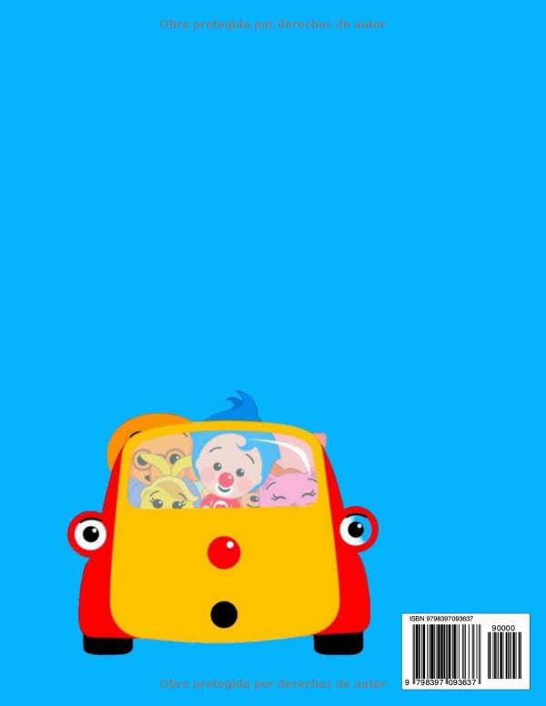 Miniatura 2 de libro de dibujos para colorear-plin plin- para niños de 2 años o más (Spanish Edition)