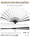 Personalized Line Dance Popping Fan Boots on The Ground Hand Fan Custom with Photo Text Clap Fans for Line Dancing Trail Ride Hand Pop Fans for Women Foldable Wedding Dance Church Party (30)