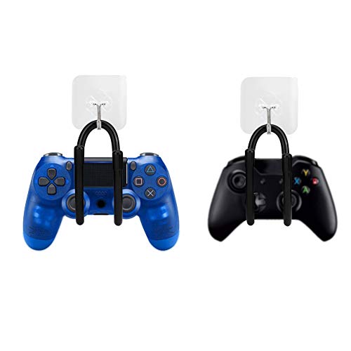 Support Mural de Manette Crochet Mural Adhésif Cintre Switch, Xbox, Play Station, WII, PS4, Ecouteur etc Cover