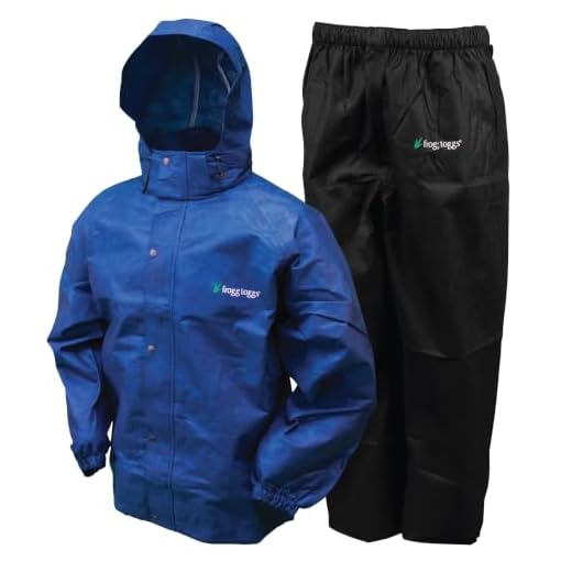 FROGG TOGGS Men's Standard Classic All-Sport Waterproof Breathable Rain Suit, Dark Green/Black Pants, XX-Large