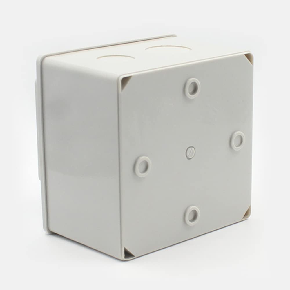 Interruptor de cambio universal, LW26-32/3 32A 220V/380V Interruptor de cambio a prueba de agua con caja de control Caja robusta IP65 3 posiciones Rotatorio 16 Terminales de tornillo