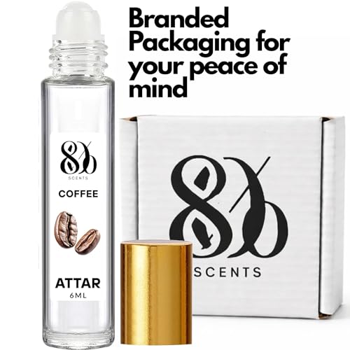 Image of 80% Scents Coffee Attar Perfume for Men 6ml