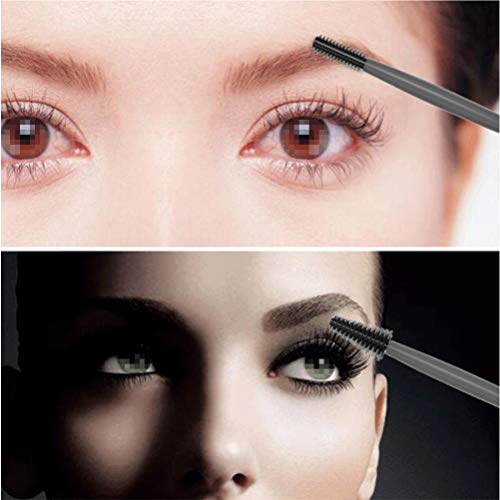 1 Set Pink Silicone Eyebrow And Eyelash Brush Set With Case Silicone Mascara Brushes Wands Applicator Reusable Makeup Brushes Set #TOP4