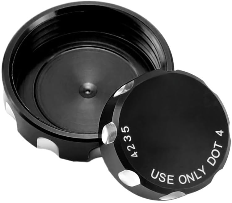 Motorcycle Brake Fluid Reservoir Cap Front Rear Brake Fluid Reservoir Caps for MT09 MT-09/SP for Tracer 900/9/GT YZF R7 R9 Motorcycle Master Cylinder Cover