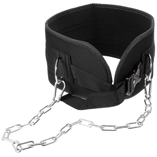 Ceinture de leste en tissu et metal pour soulager le dos pendant vos tractions lestees