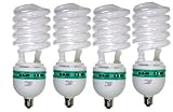 ALZO 85W CFL Photo Light Bulb 5500K, 4250 Lumens, 120V, Pack of 4