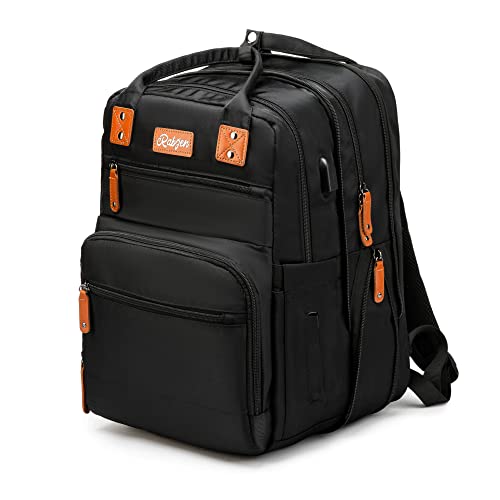 Image of Rabjen Diaper Bag Backpack, Transformable Baby Bag, Spacious Enough for Twins' Stuff, Multifunction Back Pack