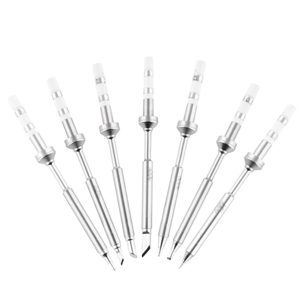 Masunn Silver Original Replacement Solder Tip For Ts100 Digital Lcd Soldering Iron -Ts-C4