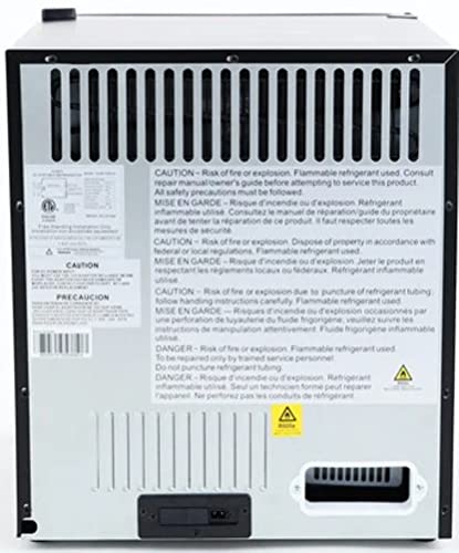 Avanti Dcsr17N3S-Is Mini Fridge Superconductor Commercial Compact Refrigerator For Hotel, Home Office Or Dorm, Auto Defrost With Reversible Door, Energy Star Rated, Metallic #TOP4