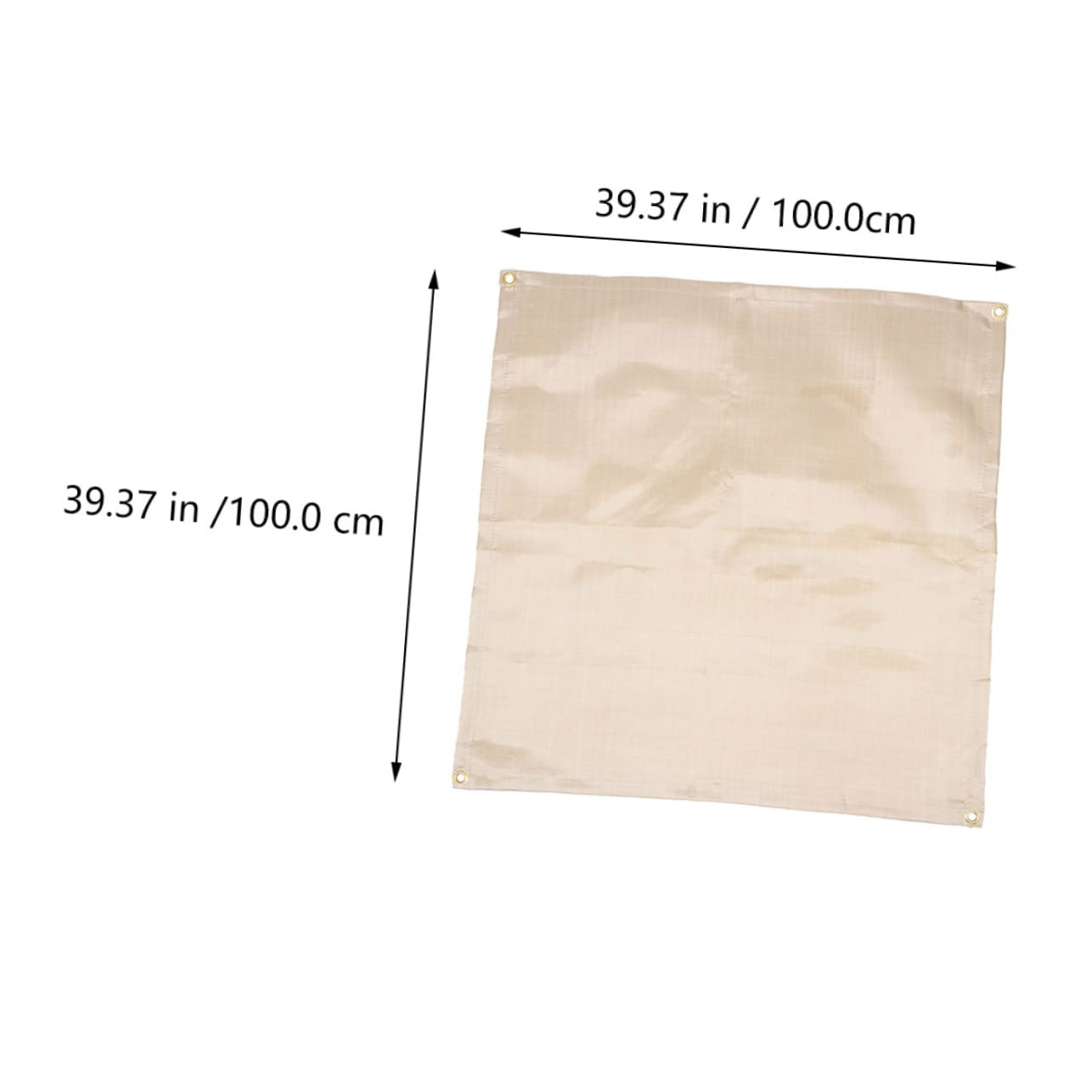 Garneck Fireproof Barbecue Protective Blanket Fire Resistance Cloth for Outdoor and Fire Fighting Compact Easy to Store and Transport Durable Design