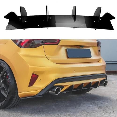 Diffuseur pare-chocs arrière pour Focus ST MK4 améliorant l'aérodynamisme - 3