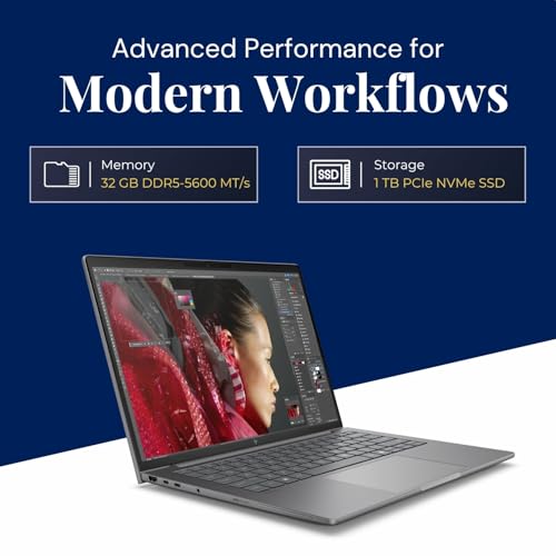 Image of HP Ultra 7 255H / 32 GB DDR5 RAM / 1 TB SSD /Windows 11 Pro /5 MP IR AI Camera / 14.0 inch AG WUXGA /Intel Wi-Fi 7 BE201 (2x2) and Bluetooth 5.4 /Fingerprint Reader (C1KK0PT)