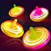 200 Pcs Light Up Spinning Tops for Kid 4 Color, Bulk LED Flashing Spinning Top Toys for Birthday Party Favor, Return Gift, Classroom Prize, and Fun Fidget Toy, Glow Goodie Bags Stuffer for Girl boy