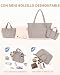Imagen de Bolso Tote Mujer Acolchado 2 Piezas