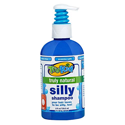 TruKid Silly Shampoo - Daily Natural Cleansing, Nourishing, and Gentle, Light Citrus Scent, 8 oz