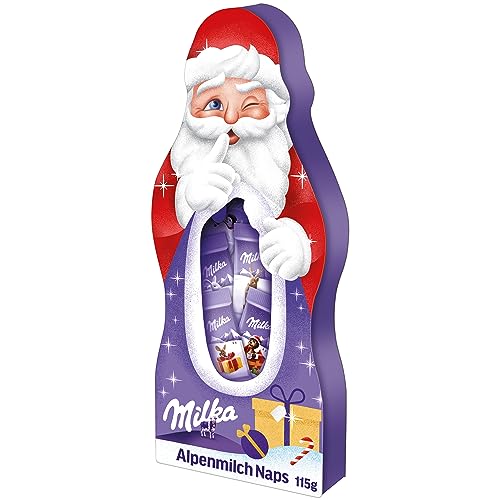 Milka Naps Weihnachtsmann gefüllt mit zarten...