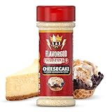 Flavor God Cold Stone Ice Cream Seasoning Toppers by FlavorGod - Healthy Dessert Toppers - 0 Calories, 0 Sodium, Kosher, Made in USA (Cheesecake)