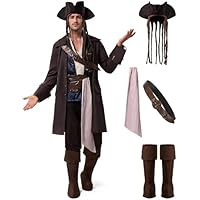 Spooktacular Creations Disfraz de pirata de Halloween para