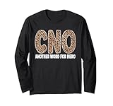 CNO Leopard Nurse Life Chief Nursing Officer Long Sleeve T-Shirt