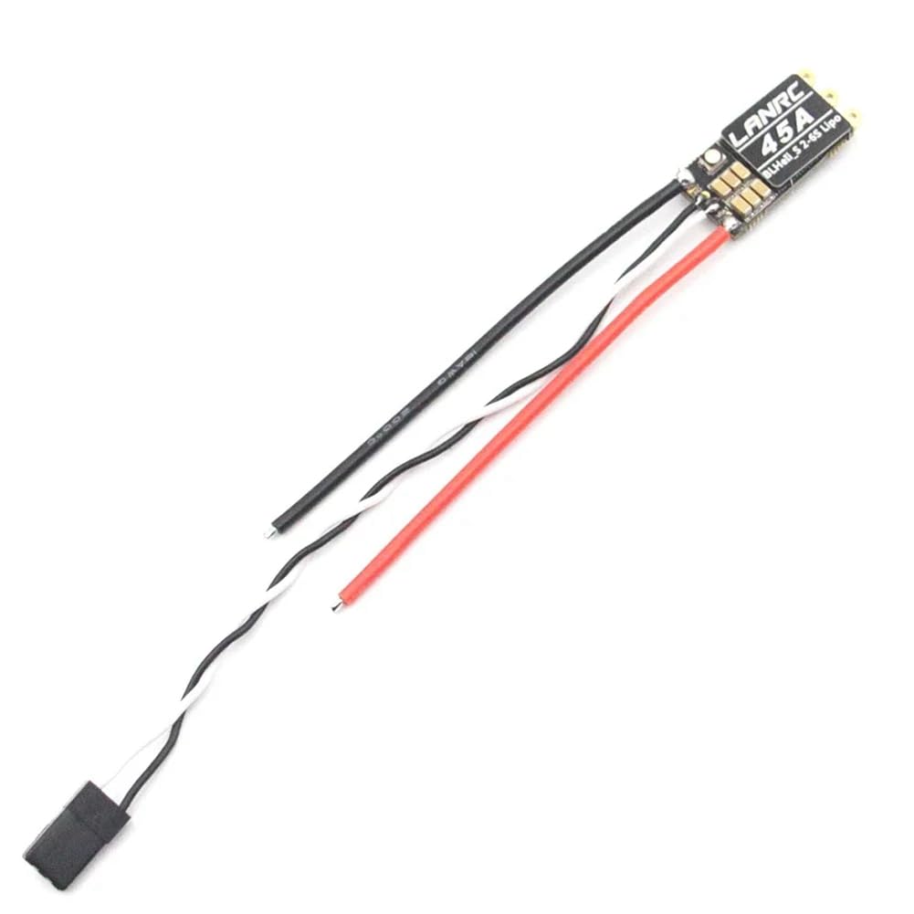 BLHeli S 2-6S Lipo 45A ESC Spazzole LED RGB Programmabile Integrato D-Shot 150/300/600 ONESHOT125 per Accessori di Ricambio Drone RC FPV
