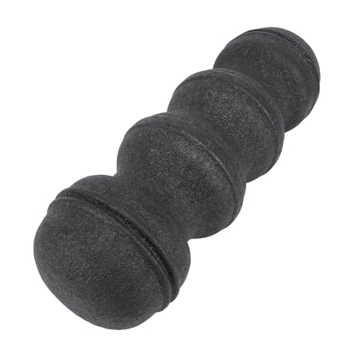 Foam Roller negro de alta dureza EPP para ejercicio de yoga para espalda, cintura y cadera para hombres y mujeres (55 dureza) miniatura 1