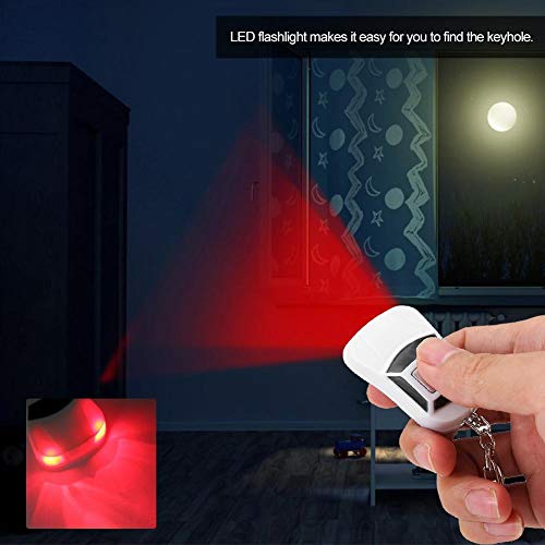 Whistle Key Finder, Anti-Lost Keychain Tracker Device, LED Anti-Lost Key Finder - Image 4