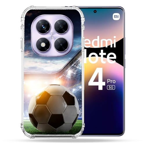 Coque Xiaomi Redmi Note 14 Pro 5G Cokitec football sport rigide