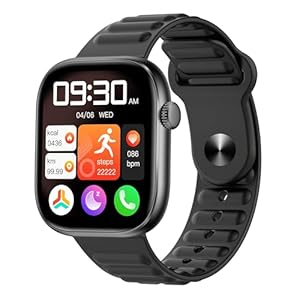 BingoFit Smart Watch 1.83" HD Screen Ultra Slim Fitness Tracker, Step Counter Fitness Watch with Heart Rate/SpO2/Sleep Monitor, Answer/Make Calls Bluetooth Smart Watch Men Women, 100+ Sports Modes
