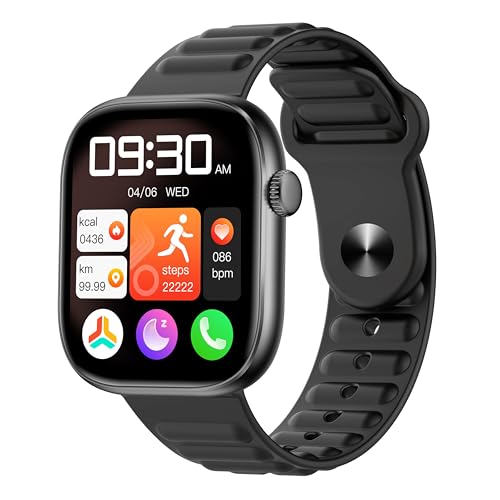 BingoFit Smart Watch 1.83" HD Screen Ultra Slim Fitness Tracker, Step Counter Fitness Watch with Heart Rate/SpO2/Sleep Monitor, Answer/Make Calls Bluetooth Smart Watch Men Women, 100+ Sports Modes