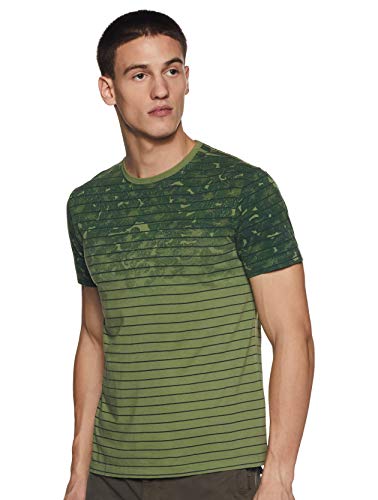 Image of Indian Terrain Men's Floral Regular fit T-Shirt