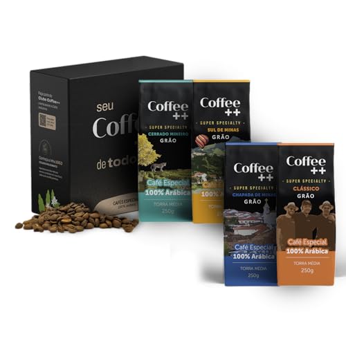 Coffee Mais Grãos │ Kit Clássico e Fazendas → 1 Clássico + 1 Chap...