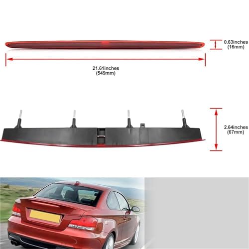 Troisième feu de stop LED coffre arrière BMW 128i 135i E82 E88 - 5