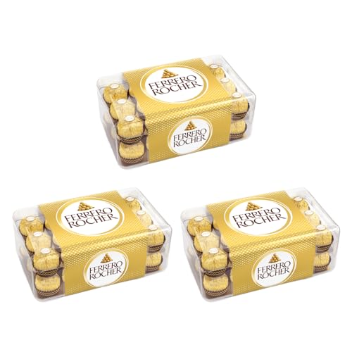 Ferrero Rocher T-30 Chocolate, 30 Tabletas