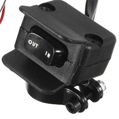 Interrupteur de treuil 12V avec ligne de commande de 3 mètres pour ATV et UTV - 2