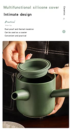 Eyoulyer Ceramic Coffee Maker Pour Over Coffee Drip Friends Gift With A Handle Coffee Server Pot And Coffee Filter thumb #3