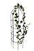Produktbild Hirsch Terracotta terracotta24 Rankgitter Obelisk halbrund Höhe 1m Breite 32cm Edelrost Rankhilfe Garten stabil aus Metall für Rosen Kletterpflanzen Staudenhalter