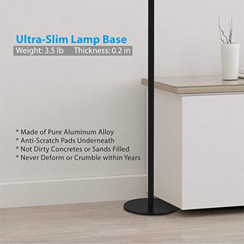 Floor Lamps For Living Room - 5000 Lumens Super Bright Led Torchiere Floor Lamp With 5-Level Dimmable, 5500K Natural Daylight Modern Tall Standing Lamp Reading Light,30M Timer For Bedroom, Home Office #TOP6
