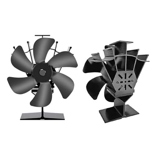Ventilateur de poêle écologique pour diffuser la chaleur au sol sans électricité - 7