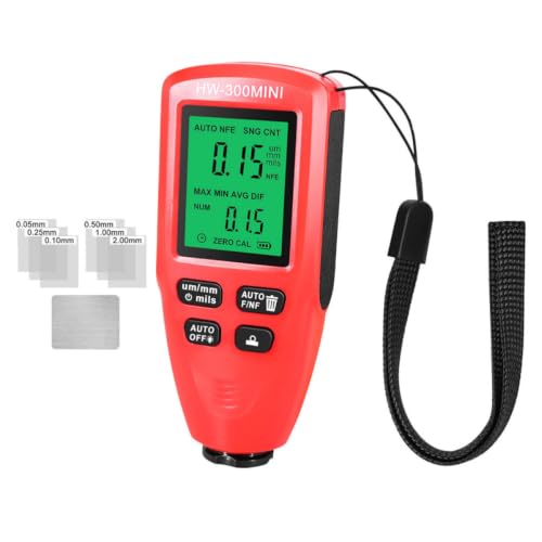 Calibrador digital para grosor de pintura automotriz miniatura 1
