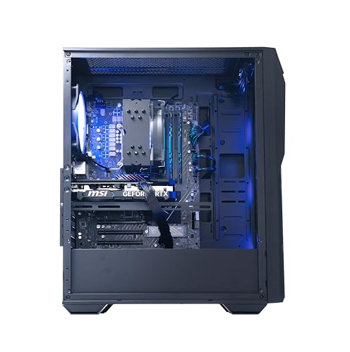 Image of msi Codex R2 Gaming Desktop: Intel Core i5-14400F, Geforce RTX 4060, 16GB DDR5, 2TB m.2 NVMe SSD, 80+ Gold PSU, WiFi, Keyboard & Mouse, DIY Friendly, Windows 11 Home: 14NUC5-091US