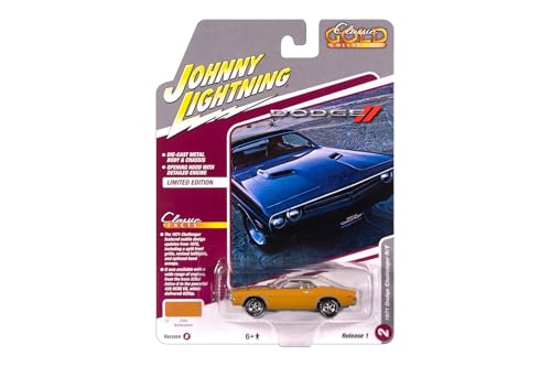 Modelo a escala 1/64 Johnny Lightning 1971 R/T Butterscotch miniatura 3