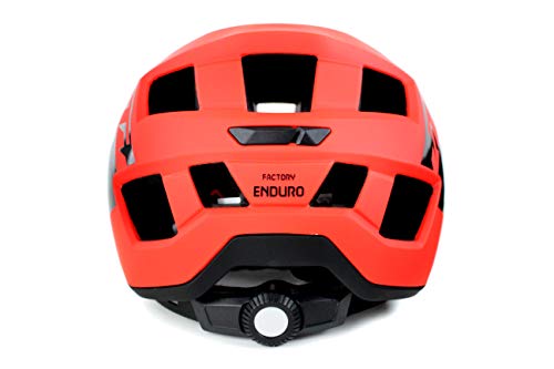 KTM Factory Character II Casco MTB, Fire Orange
