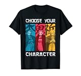 Elige tu personaje Anime Otaku Camiseta